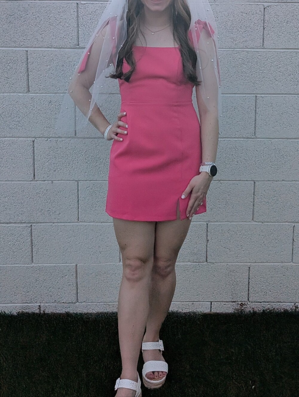 Pink Lulus Mini Dress - Picture 7 of 8